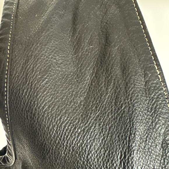 Here & Now Black Leather Vest Men’s Size XL - Picture 6 of 15